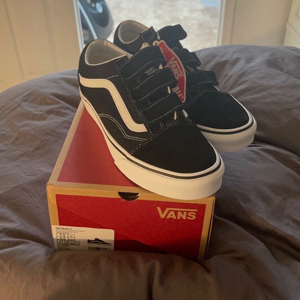 Vans old skool V black white
